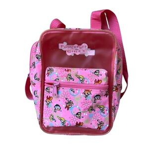 VTG Y2K Cartoon Network The Powerpuff Girls Rare Pink Backpack